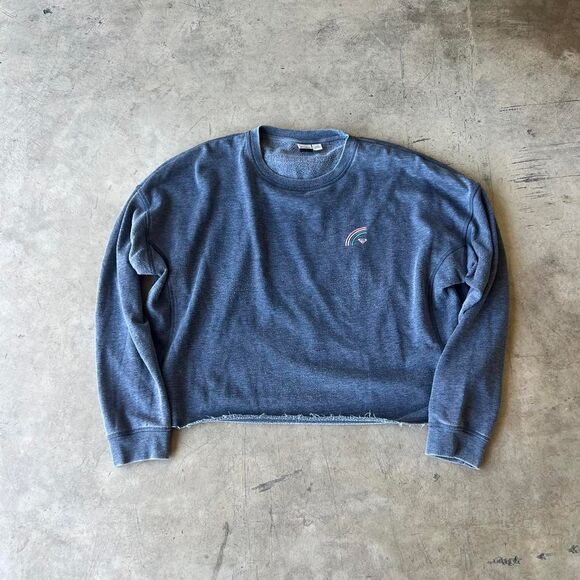 Roxy oversized Cropped sweater womens size XL - Picture 1 of 2